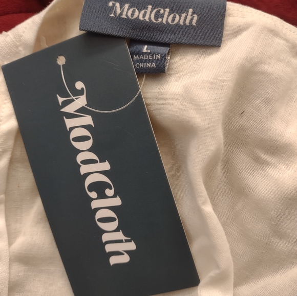 ModCloth White Romper - Picture 5 of 5